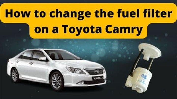 Does a 2004 Toyota Camry have a fuel filter