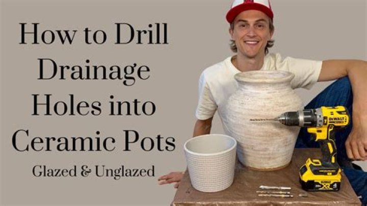 How do you drill a hole in a porcelain sink without cracking it