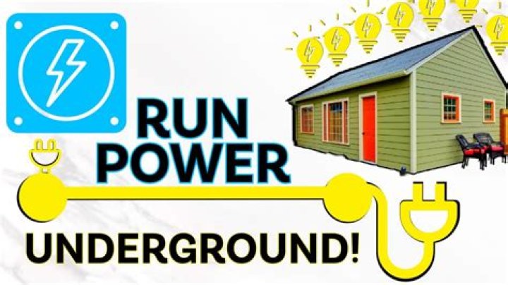 How much does it cost for an electrician to run power to a shed