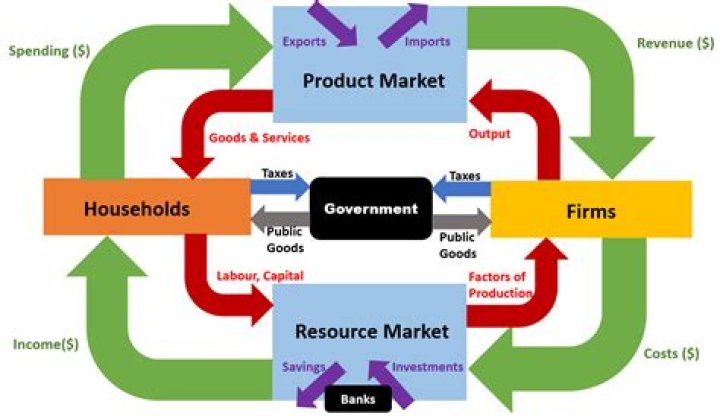 What is produced in a free market economy
