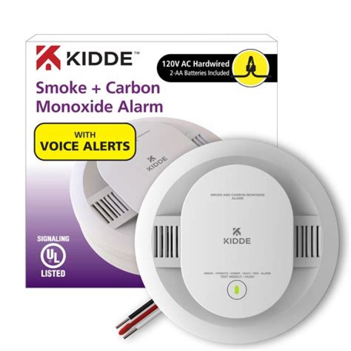 Where is the battery on a Kidde smoke alarm