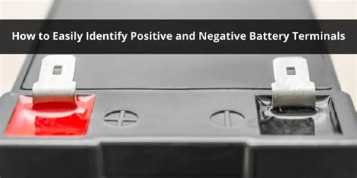 Which side is the negative on a car battery