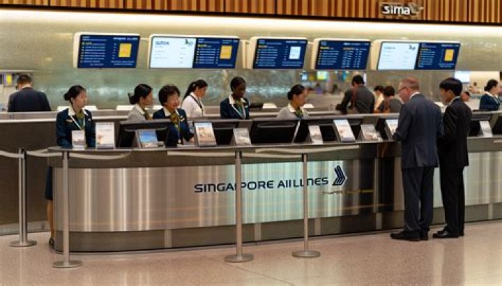 Which terminal is Singapore Airlines at IAH